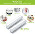 Bonsenkitchen Vacuum Food Sealer Rolls Bags - 2 Packs 8 in x 20 ft for Storage and Sous Vide Cooking