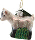 Old World Christmas Pygmy Goat Glass Blown Ornaments for Christmas Tree