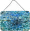 Caroline's Treasures BB5362DS812 Octopus Under Water Wall or Door Hanging Prints, Aluminum Metal Sign, 8x12