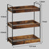 Counter 3-Tier Counter, Bathroom Organizer, Wood Spice Rack Organizer for Kitchen Vanity Skincare Organizers Shelf