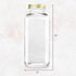 32oz Pack 2 kitchentoolz Large Glass Dairy Bottles for Milk, Yogurt, and More Containers with Measurement Markings