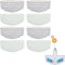BonusLife Steam Mop Pads for Bissell PowerFresh 1940, 1806 Replacement Parts, 8 Pack