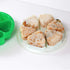 6 Cavity Triangle Sushi Mold, Non-stick Onigiri Rice Ball Press Maker for Seaweed Cilantro Rice Balls