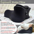 jatleyming 27 Memory Foam Wedge Pillow Couples Pillow - Intimacy Butt Pillow Cushion for Lumbar Support, Lift
