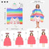 3-12 OLAOLA Striped Cat Hooded Kids Beach Towels for Years Boys Girls, Soft Absorbent Kids Hooded Bath Towel Wrap