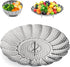 Stainless Steel Steamer Basket - Expandable Vegetable Steam Baskets for Various Size Pots (5.5" to 9.3")