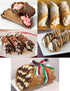 Stainless Steel Cream Horn Molds, 21 Pcs Cannoli Form Tubes and Croissant Baking Molds with Cleaning Brush