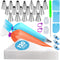 150 Pcs Piping Bags and Tips Set - Cake Decorating Kit with 120 Pcs Bags and 18 Tips