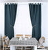 Melaluxe 6 Pack Magnetic Curtain Tiebacks, Decorative Holdbacks for Window Décor (Grey)