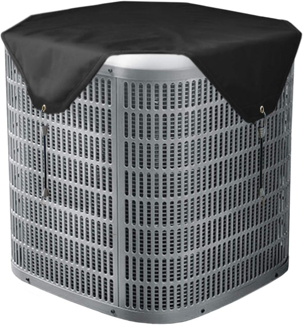 Qualward Heavy Duty AC Covers for Outside Units, Water-Resistant Outdoor Central Unit Cover, Fits Up to 32 x 32 Inch,