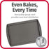 GoodCook Everyday Nonstick Carbon Steel Baking Sheet Set, 3 Pack - Standard-Sized Cookie Sheets for Baking