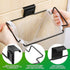 Holder,2 Pack HNYYZL Trash Bag Trash Bag Holder for Cabinet Door and Cupboards,Stainless Steel,Black,Plastic Bag Holder
