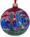 Dallas, Texas Glass Ball Christmas Ornament, 3.25 Inches