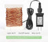 Lighting EVER 66 ft Fairy Lights with Switch, 200 LED Warm White Copper Wire, Waterproof Indoor Outdoor