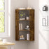 Floating Corner Shelf, 4-Tier Floating Shelf for Wall, Wood Floating Book Shelf