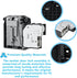 2024 New EBF61315802 Washer Door Lock Switch & MFG63099101 Washer Door Lock Strike Assembly Compatible with LG Kenmore