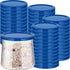 Tessco for you 48 Pcs Yogurt Jar Lids Set Plastic Yogurt Lids