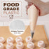 LotFancy 250pcs Disposable 12 Inch Piping Bags, Anti-Burst Icing Bags with 5 Clips for Cake and Cookie Decoration