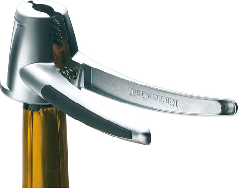 3 in 1 Deluxe Nutcracker, Champagne Cork Remover, Screw-Top Bottle Opener - Metal