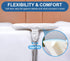 Vekkia Split King Gap Filler, Twin to King Bed Converter Kit, Mattress Connector with Washable Cover, 75in×10in