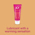 5 K-Y Warming Jelly Personal Lubricant Tube, Ounce