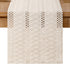 Summer 48in Socomi Boho Table Runner Farmhouse Rustic Macrame Seasonal Long Woven Cotton Linen Small Coffee Dining