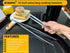 JETKONG 16-Inch Fine Tweezer Tongs - Extra-Long Cooking Tweezer, Stainless Steel Kitchen Tweezers (Round-Tips)