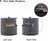 Yarwo Coffee Maker Dust Cover for Keurig K-Classic and K-Select, Gray with Arrow, Visible Cover with Pockets