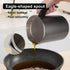 GameXcel Bacon Grease Container with Strainer, Kitchen Oil Container for Storing Fat and Cooking Grease