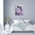 Farmhouse Butterfly Wall Art, Purple Bathroom Decor, Canvas Prints for Bedroom Living Room 12"x16"