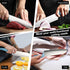7 Inch Chef's Knife Set, Japanese Paring Knife, Stainless Steel Kitchen Utility Knife with Blade Guard (1 Pcs)