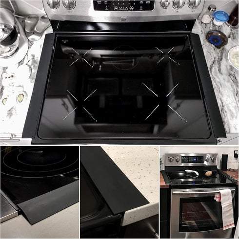 Kitchen Stove Counter Gap Cover, Silicone Gap Filler for 21 Inches Black Stove and Counter