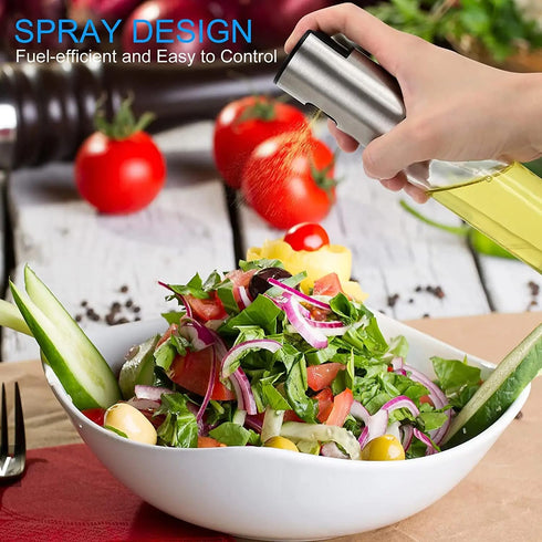 Generic 2 Pack Oil Sprayer for Cooking, Portable & Reuseable Oil Sprayer, for Olive Oil, Vinegar, Wine & Sauce, Kitchen
