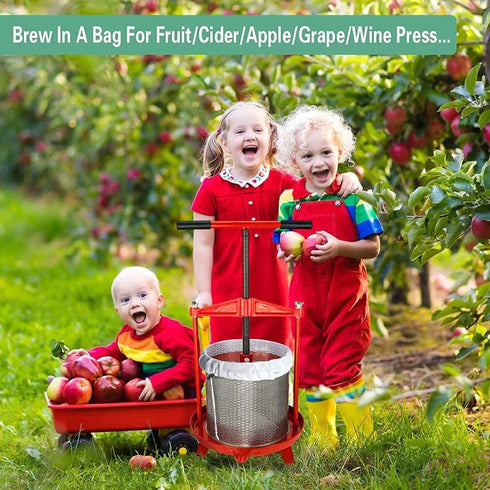 2 Pack 250 (2 pack-16"11"/18"16") Brew Bags Reusable Micron Fine Mesh Bag for Fruit Cider Apple Grape Wine Press