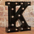 Decorative LED Illuminated Letter Marquee Sign, Alphabet Marquee Letters with Lights for Home Bar Decoration