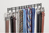 Closet Wall Mount Metal Accessory Organizer and Storage Center mDesign - 12 Hooks, 2 Pack, Matte Black for Ties, Belts,