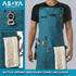Asaya Chef Apron for Men and Women with Hand Towel and Bottle Opener, 10oz Canvas