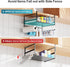 iSPECLE Under Shelf Basket- Multi-Purpose Under Shelf Storage Mug Hooks, Add Extra Storage Space Under Cabinet