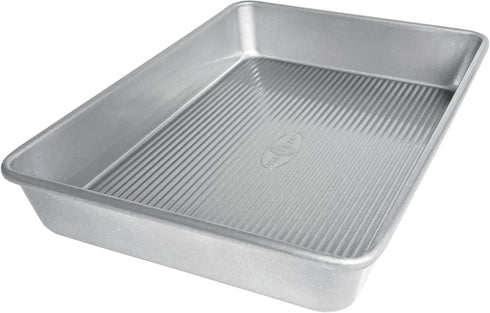 USA Pan Bakeware Seamless Nonstick Rectangular Cake Pan, 9 x 13 Inch