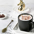 AUEAR Retro Crystal Antique Alloy Spoon Set, 5 Pack Mini Coffee Tea Dessert Spoons for Home Office