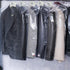 10Pcs Plastic Garment Bags for Hanging Clothes, 35 Inch Clear Dustproof Suit Storage Cover (60 x 90cm)