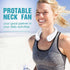 Rechargeable Neck Fans with 360° Cooling, Portable Bladeless Wearable Fan with 4000mAh Battery and 3 Speeds