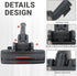 Head,32/35mm 2-in-1 EZ SPARES Universal Vacuum Cleaner Floor Brush Attachment for Hard Floor and Carpet, Combo Tool