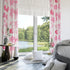 Reateforin 2 42"WX63"H Preppy Pink Cherry Bows Curtains Princess Curtains for Girls Bedroom Coquette Decor Bow Themed