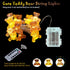 8.5ft 20LED JASHIKA Teddy Bear String Lights Bear Fairy Decorative Lights Kids Party Suppliers Battery Operated Novelty
