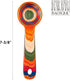 Baltique Marrakesh Collection Wooden Coffee Scoop, Colorful Birch Wood Reusable Scoop for Ground Coffee, Protein Powder