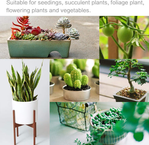 Bulbs Dimmable, Dimming, Smart LED Grow Light for Gooseneck Clamp Light - Sun Mode Auto On/Off Timer, Remote Control