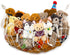 YKBU Stuffy Animal Net for Stuffed Animals Storage Hammock Macrame Stuffed Animal Toy