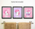 Silly Goose Gifts Magical Unicorn Bathroom Wall Art Decor, Set of Three, Poop Bathtub Blow Dryer Hair