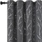 BUHUA Blackout Curtains for Bedroom, 63 Inch Length Thermal Insulated Grommet Top Curtains, 2 Panels, Dark Grey